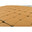 Тротуарная плитка Классико круговая, Янтарный, h=60 мм
