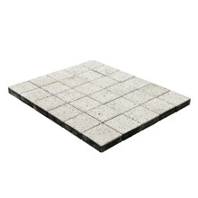 Тротуарная плитка Лувр, Гранит белый, h=60 мм